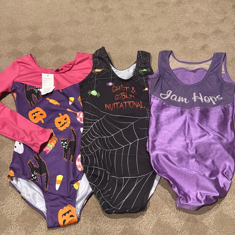 Girls gymnastics leotards